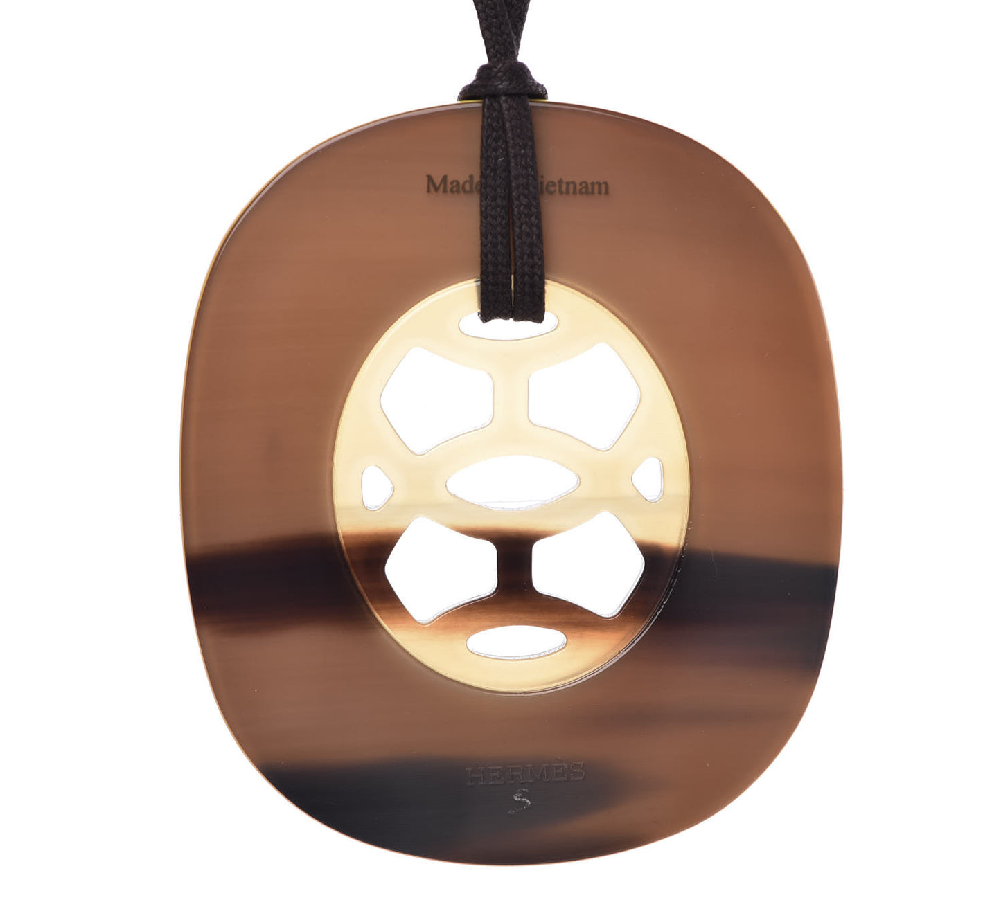 Buffalo Horn Lacquer Lift Necklace GM