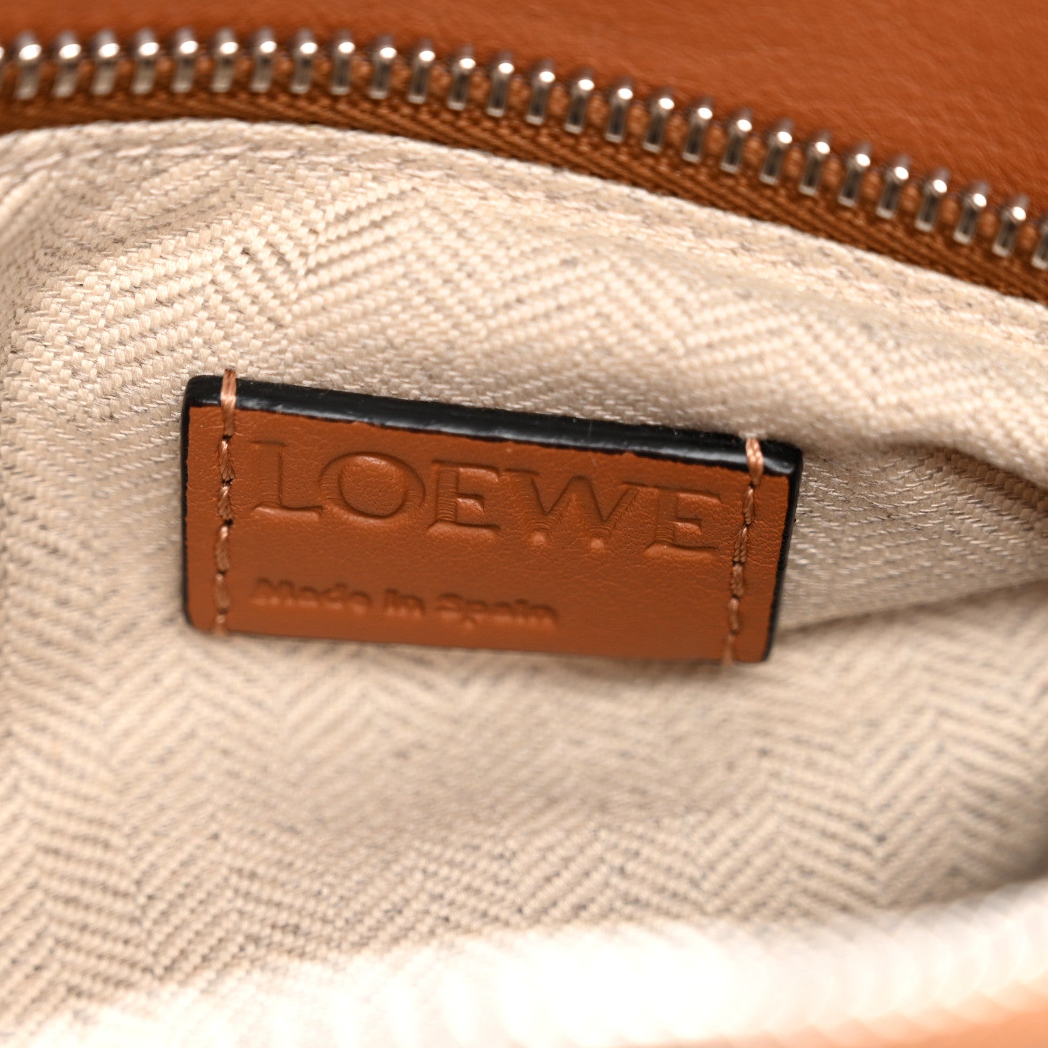 Loewe Calfskin Small Puzzle Bag Tan 6 of 10