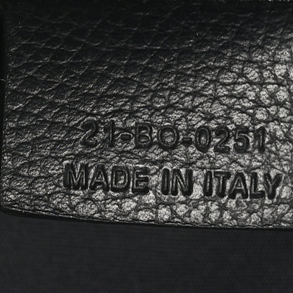 Christian Dior X PETER DOIG Grained Calfskin Slingbag Backpack Black 7 of 10