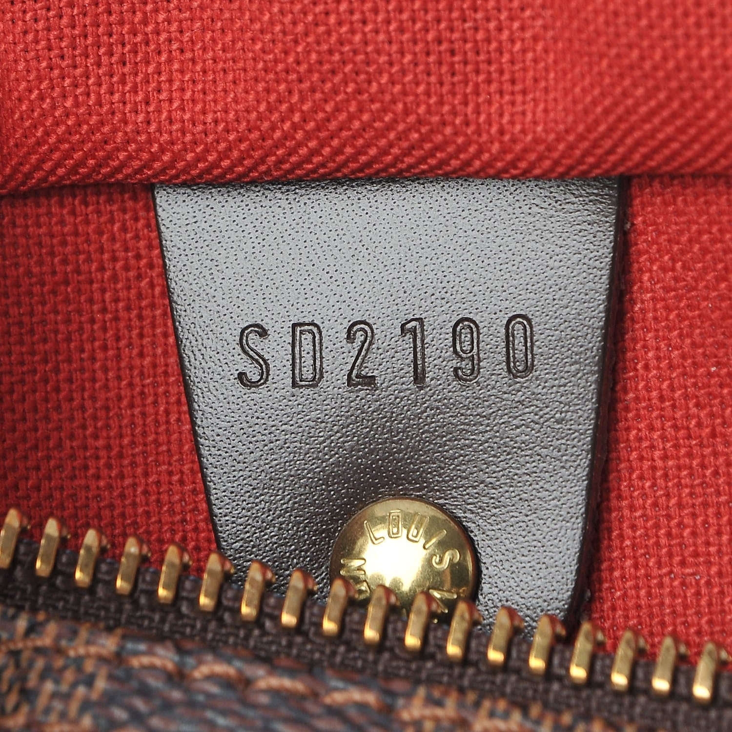 Louis Vuitton Damier Ebene Speedy 25 6 of 7