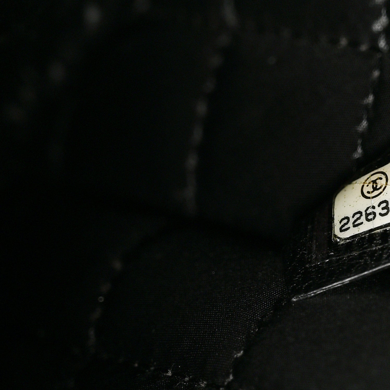 Chanel Calfskin Quilted Large Boy Chain Around Cosmetic Case Black 7 of 11