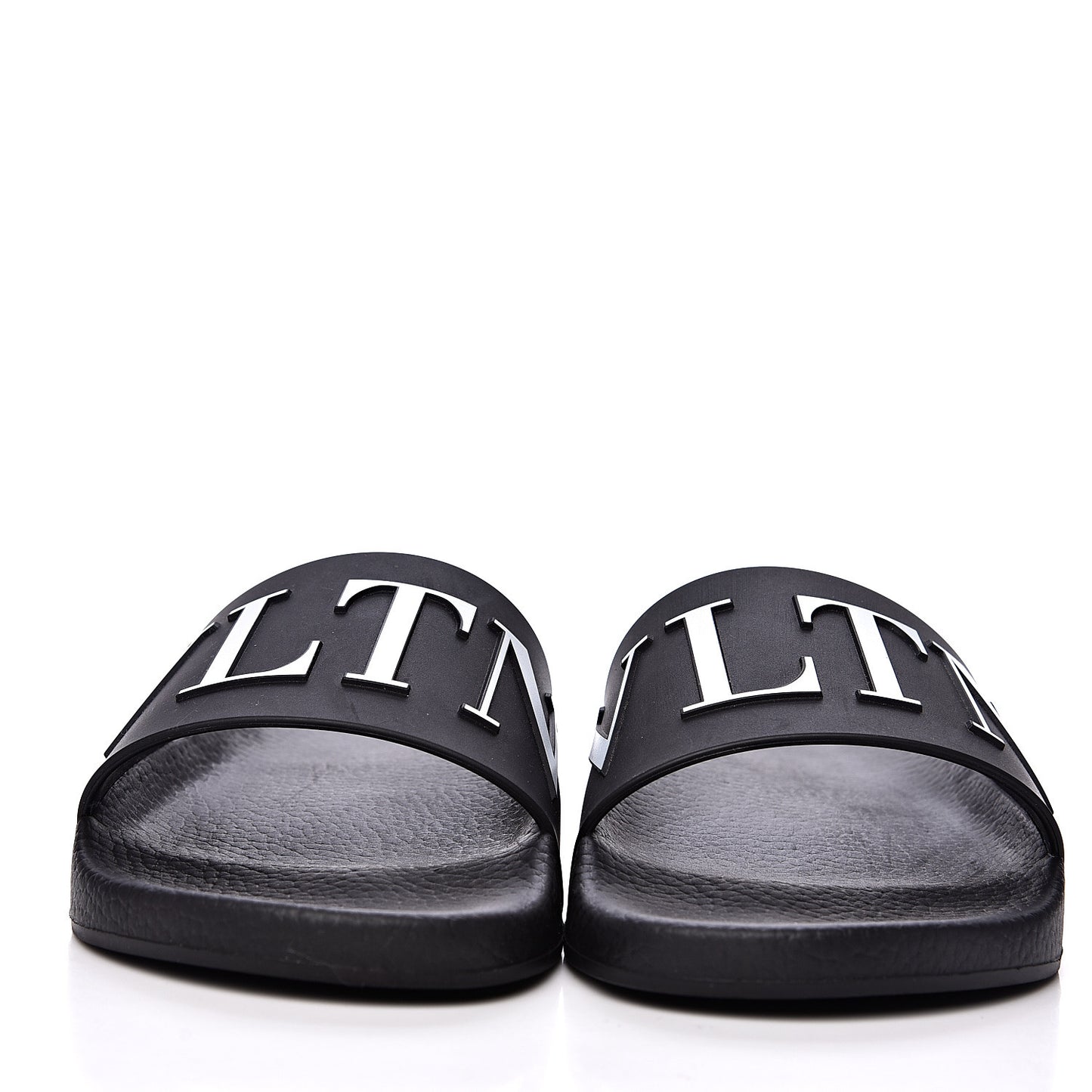 Rubber VLTN Pool Slide Sandals 39 Black