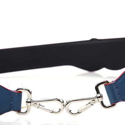 Fendi Vitello Century Elaphe Open Your Heart Bi-Color Strap You Balena Black 3 of 7