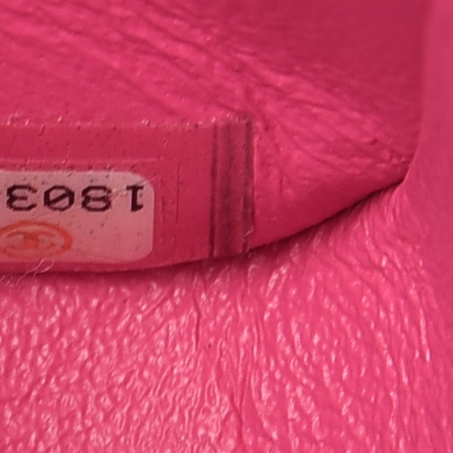 Iridescent Caviar Quilted Jumbo Double Flap Pink