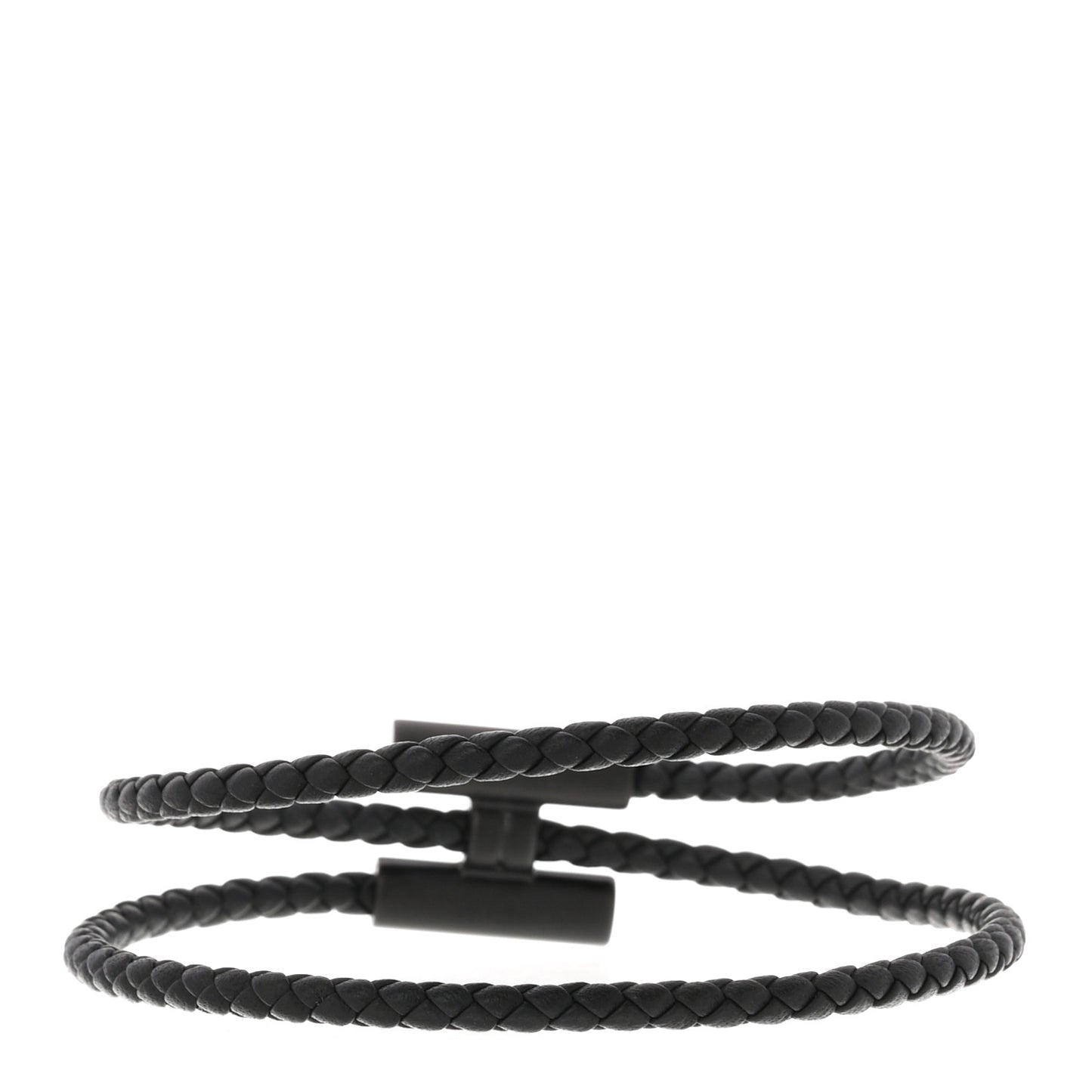 Swift Double Wrap Cord Tournis Tresse Bracelet T6 So Black