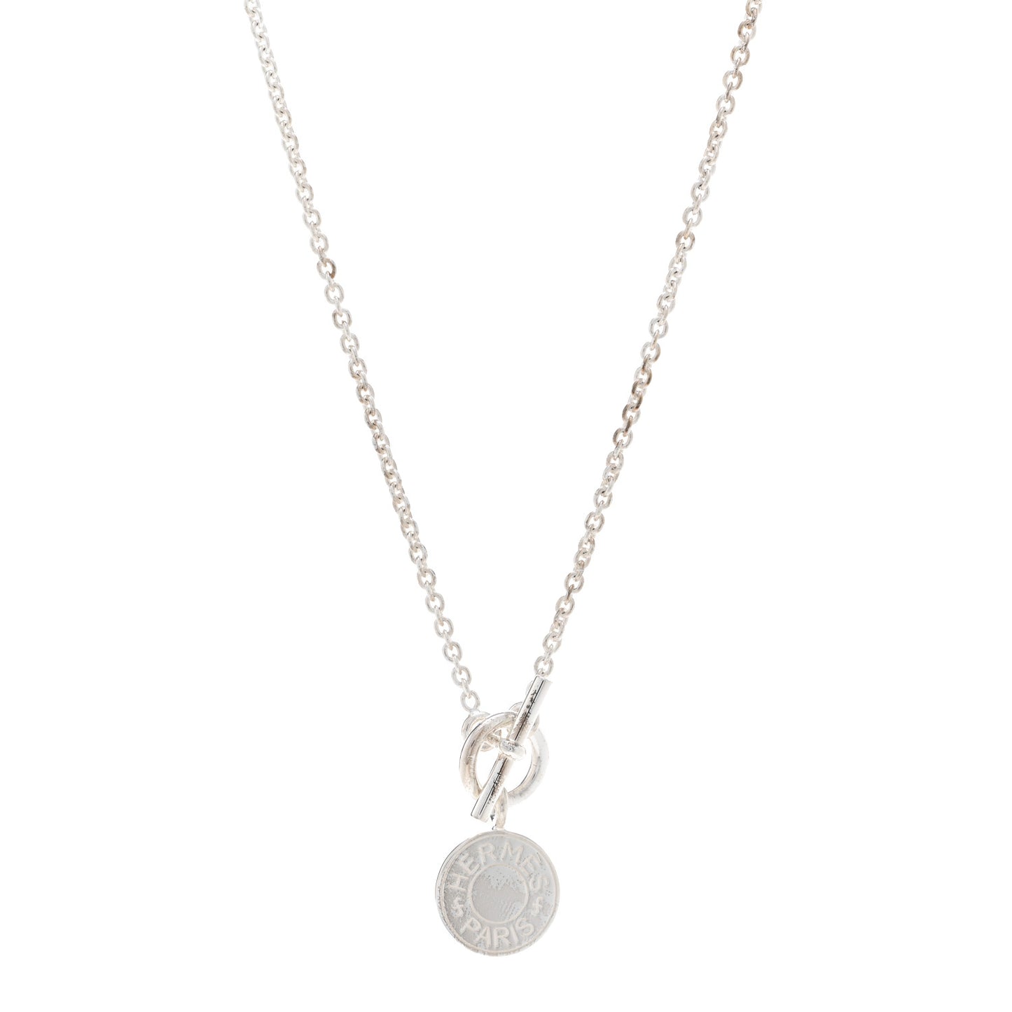Sterling Silver Amulettes H Confettis Pendant Necklace