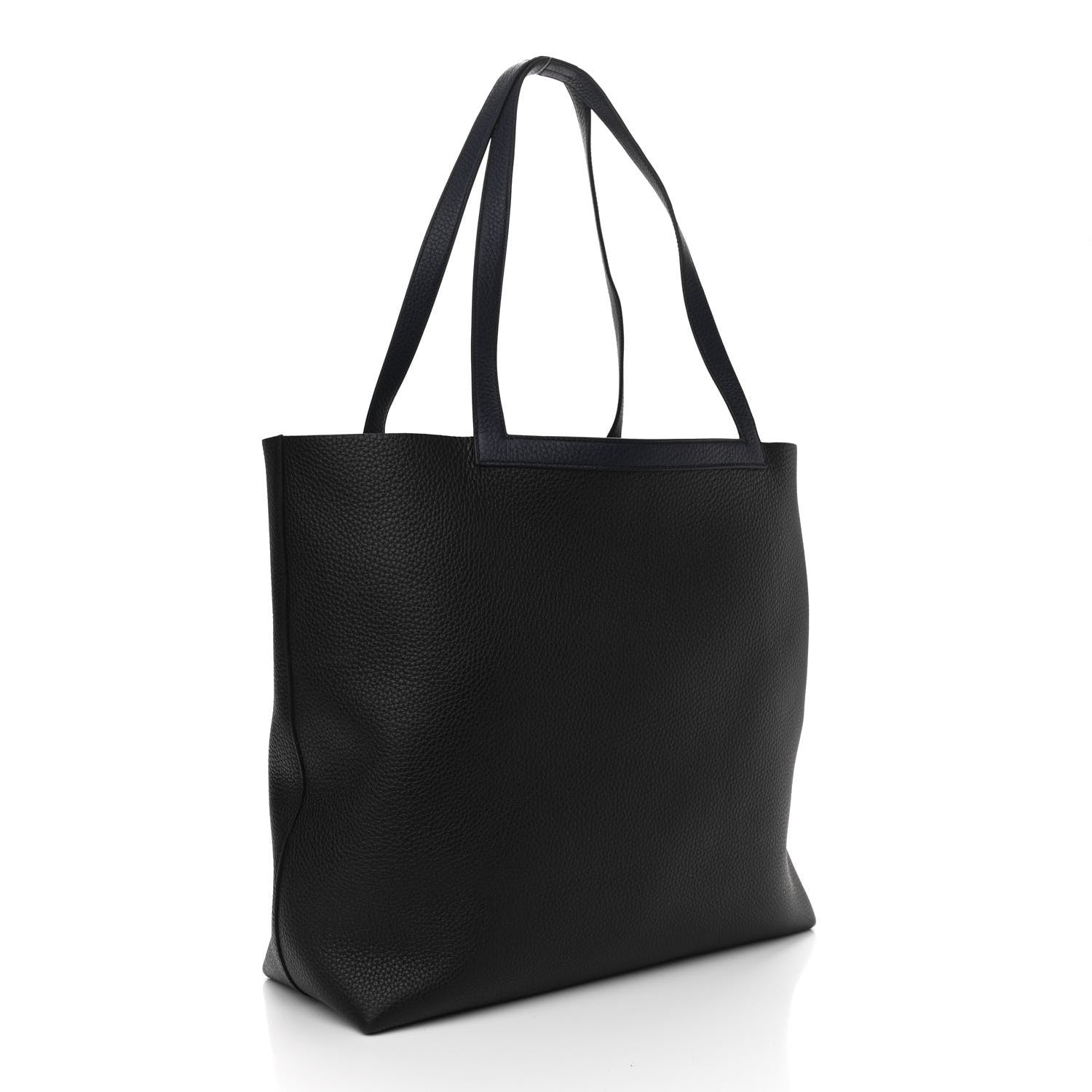 Hermes Taurillon Clemence Cabasellier 46 Black Navy Blue 3 of 10
