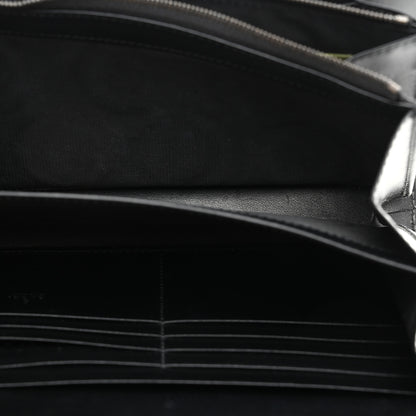 Gucci Calfskin Matelasse GG Marmont Chain Wallet Black 5 of 10