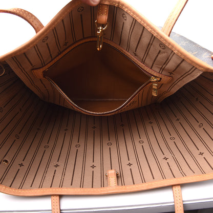 Louis Vuitton Monogram Neverfull MM 7 of 12