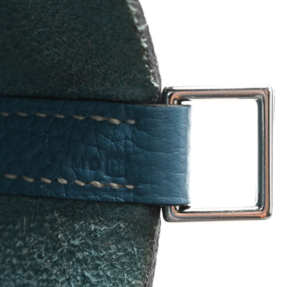Hermes Taurillon Clemence Picotin Lock 18 PM New Blue Jean 7 of 10