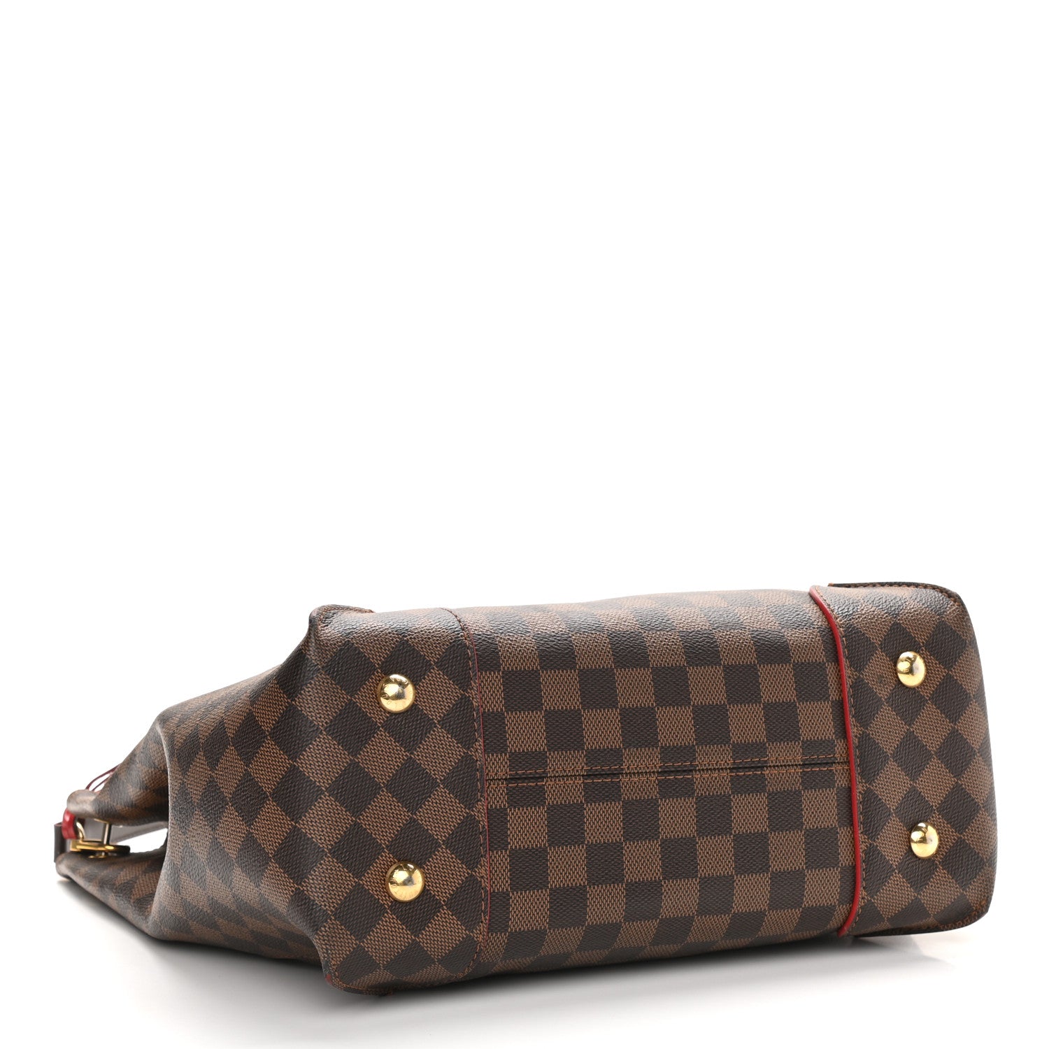 Louis Vuitton Damier Ebene Caissa Hobo Cherry 4 of 11