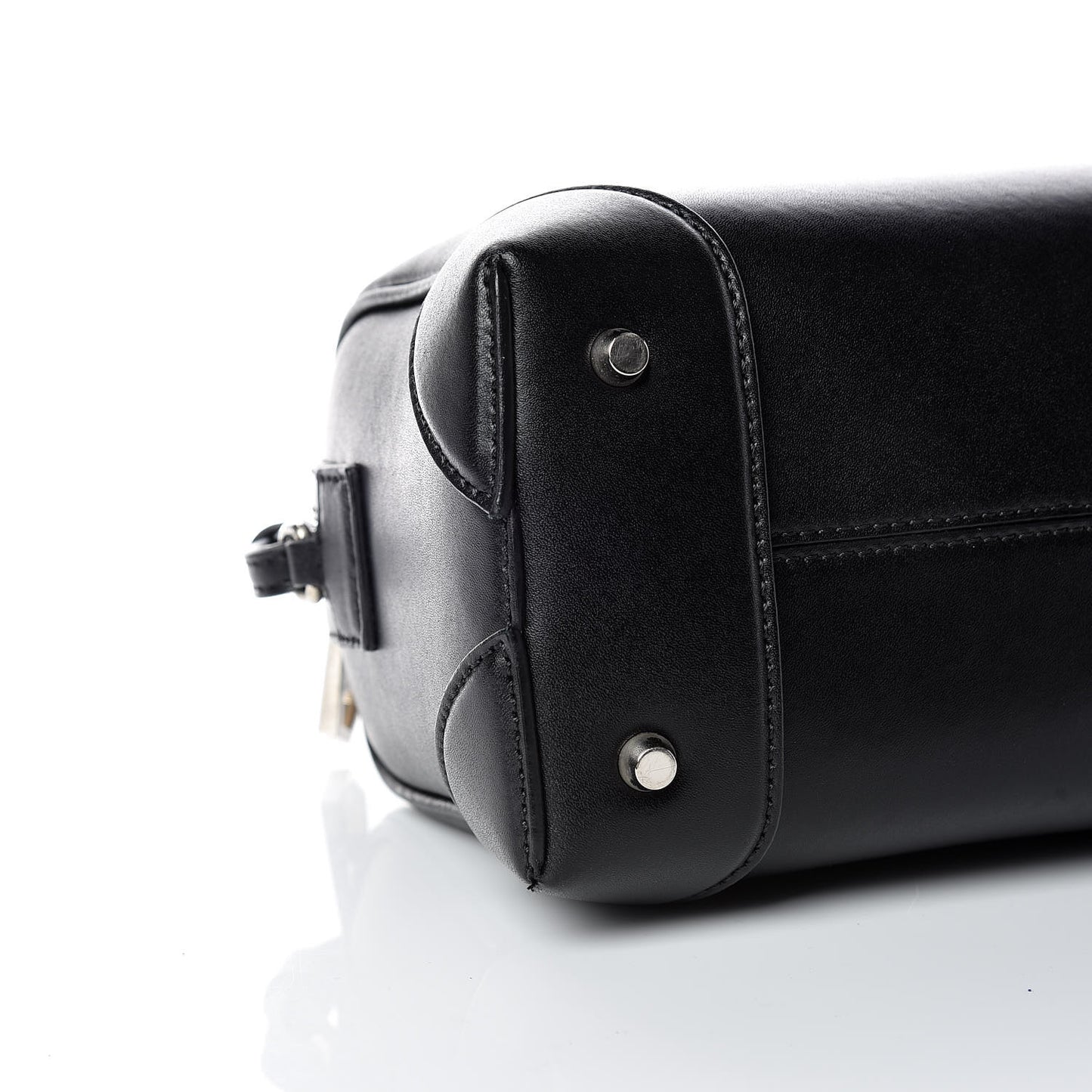 Calfskin Star Micro Lucrezia Black Silver