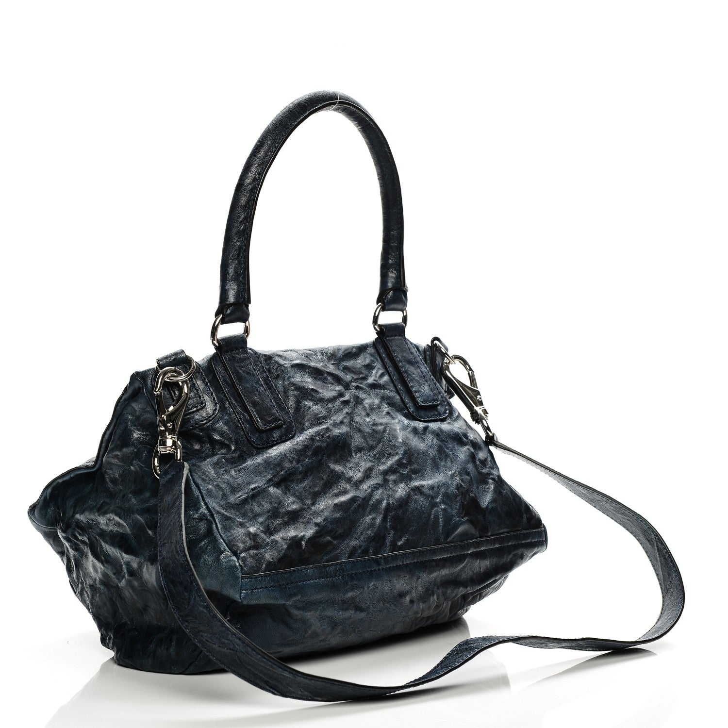 Givenchy Tumbled Sheepskin Medium Pandora Night Blue 3 of 7