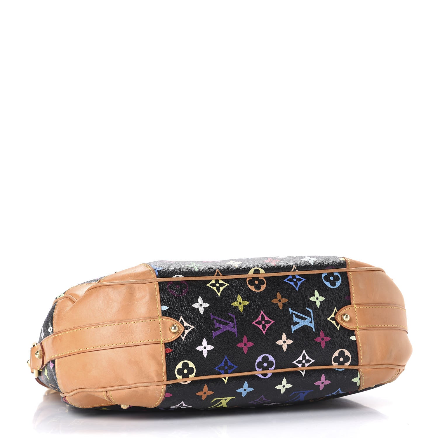 Louis Vuitton Monogram Multicolor Greta Black 3 of 8