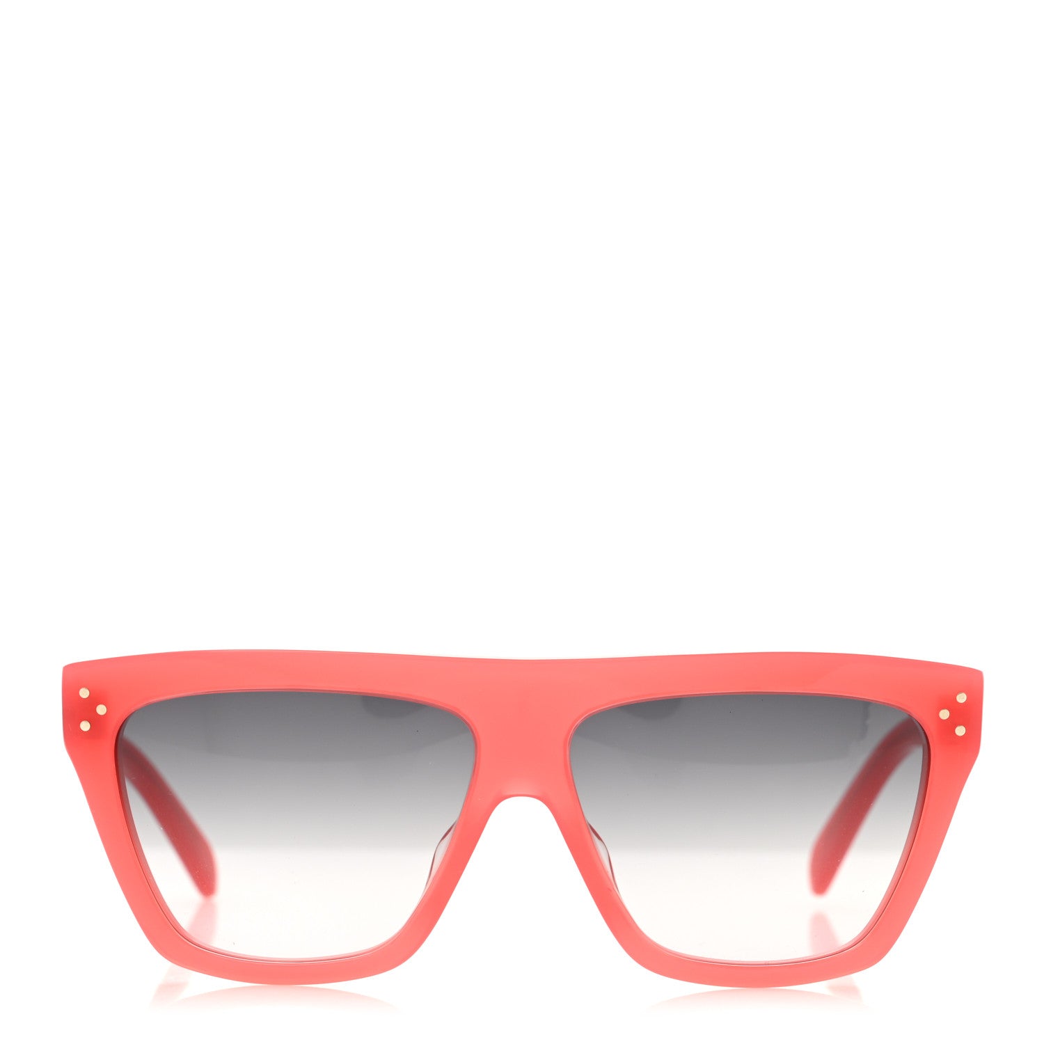 Celine Acetate Square Sunglasses CL40256I Red 2 of 7