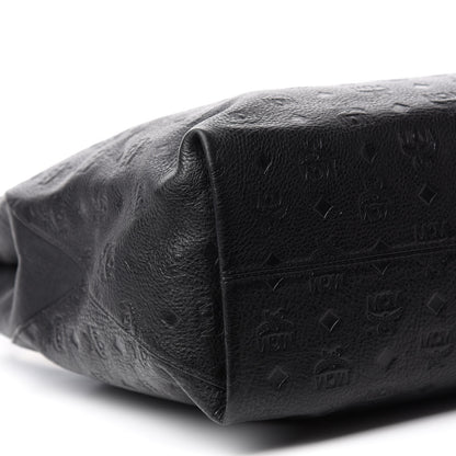 MCM Calfskin Ottomar Large Klara Hobo Black 6 of 11