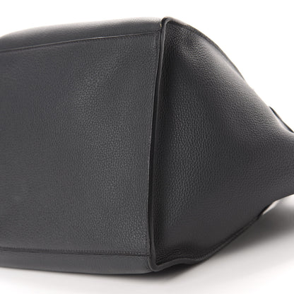 Celine Supple Grained Calfskin Small Long Strap Big Bag Anthracite 7 of 10