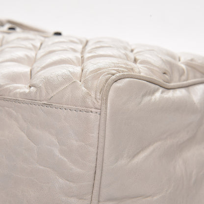 Balenciaga Chevre Quilted Matelasse MM White 13 of 16