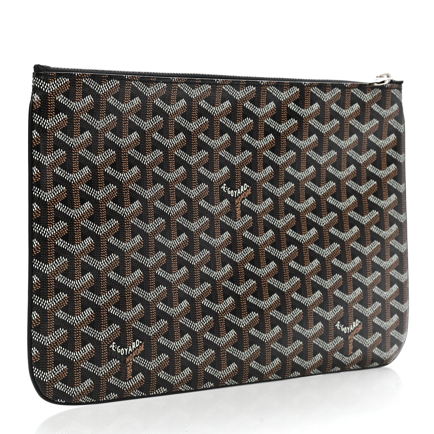 Goyard Goyardine Senat Pochette MM Black 3 of 8