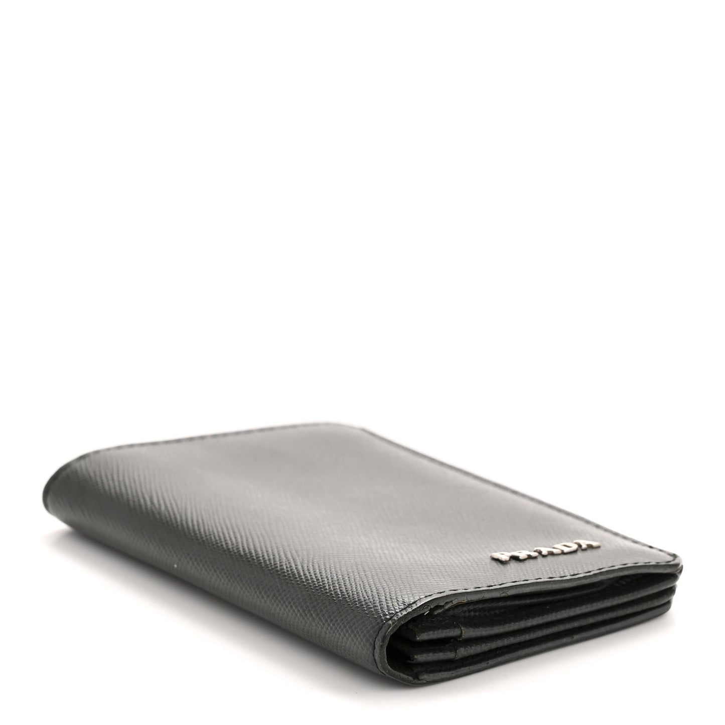 Saffiano Bi-Fold Wallet Black