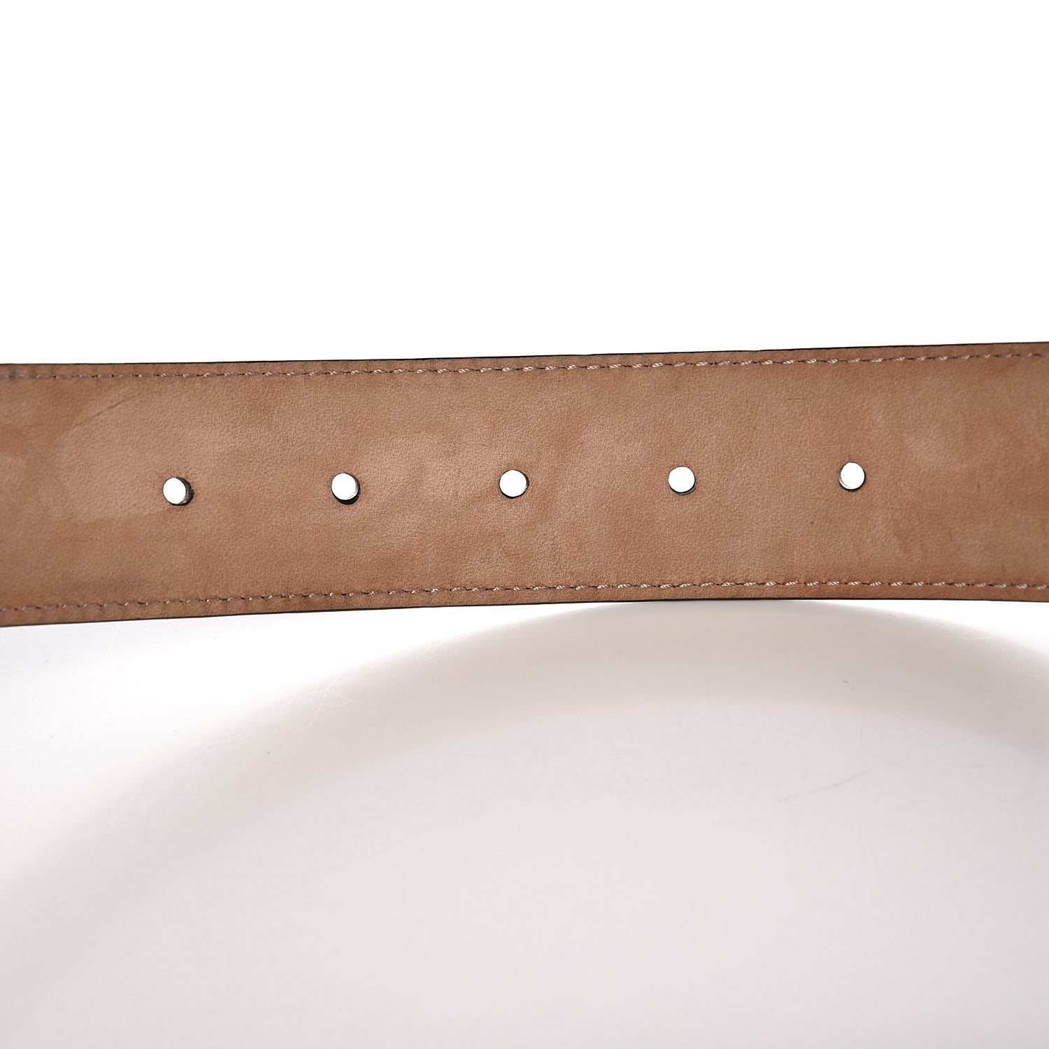 Gucci Calfskin Interlocking G 37mm Belt 85 34 Black 3 of 6