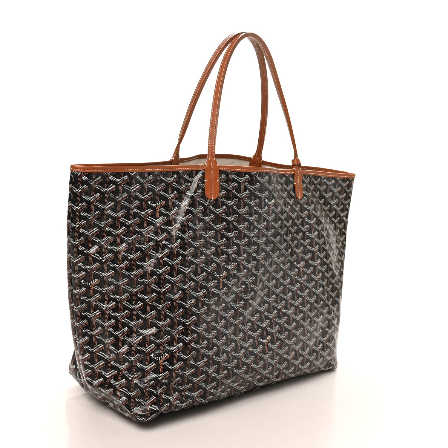 Goyard Goyardine Saint Louis GM Black Gold 4 of 11