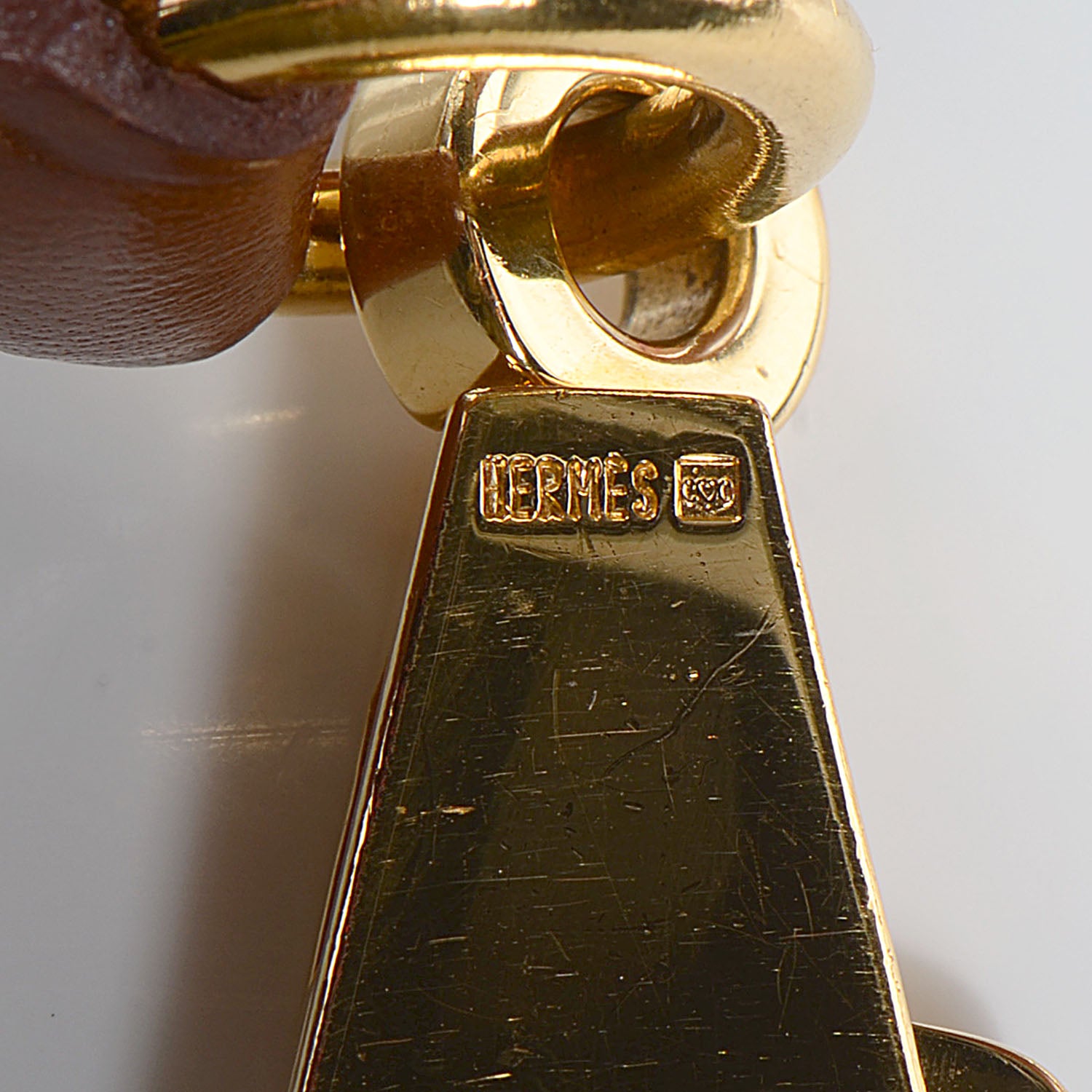 Hermes Veau Tadelakt Kelly Sellier 35 Fauve 14 of 21