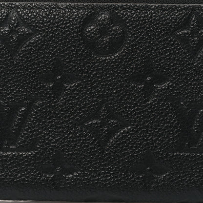 Louis Vuitton Empreinte Clemence Wallet Black 7 of 7