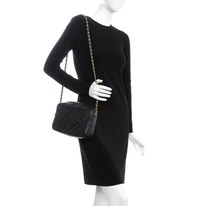 Chanel Caviar Quilted Camera Case Black 2 of 8