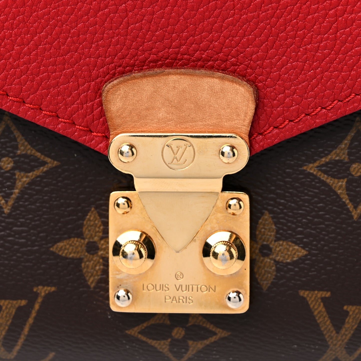 Monogram Pallas Chain Cherry