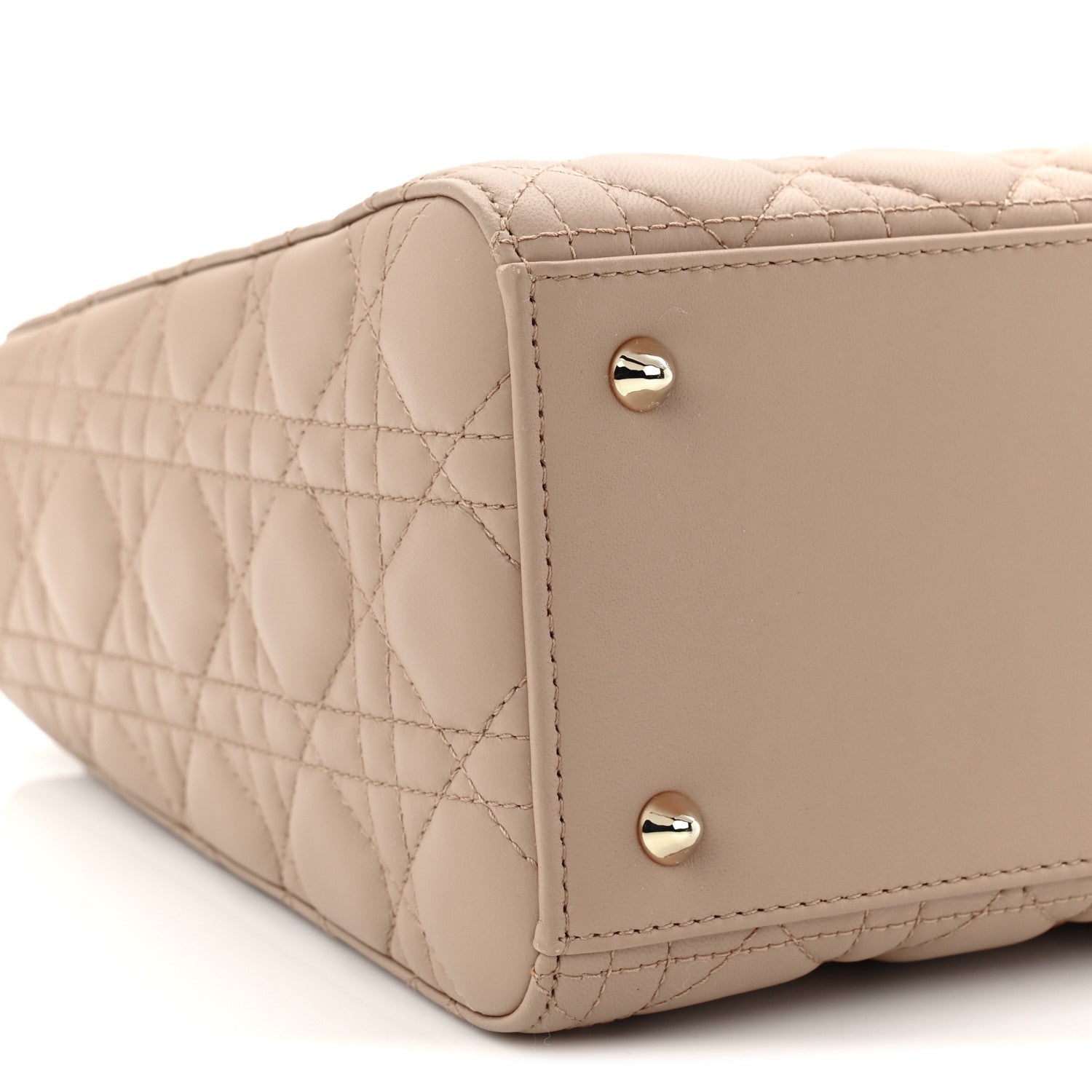 Christian Dior Lambskin Cannage Medium Lady Dior Fard 9 of 11