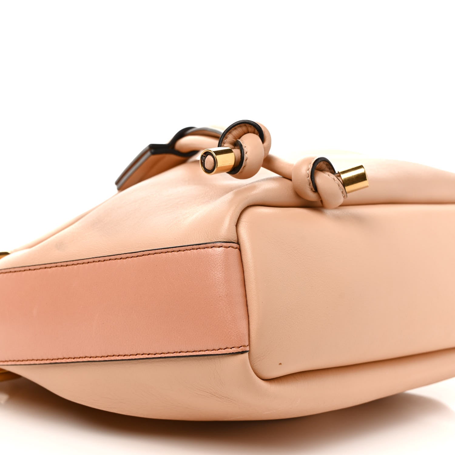 Chloe Calfskin Small Emma Drawstring Bag Blush Nude 8 of 9