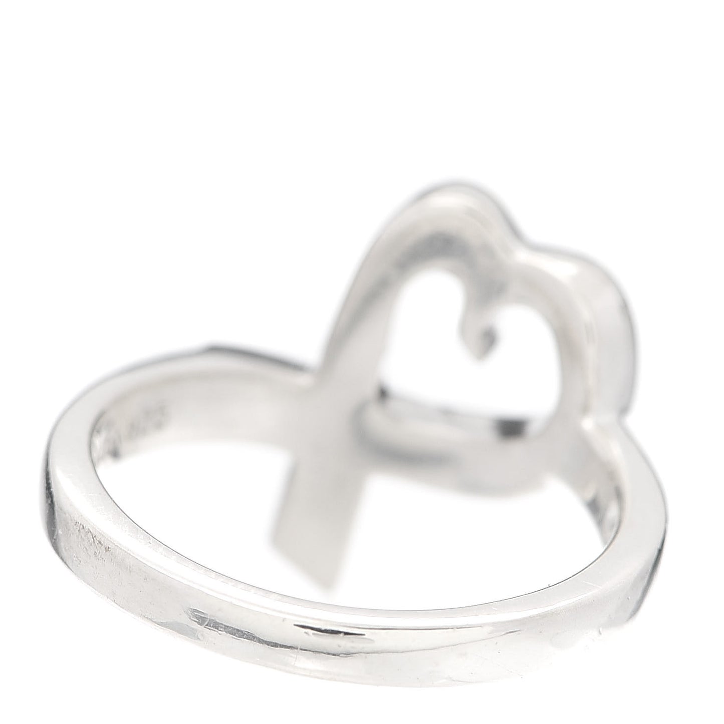 Sterling Silver Paloma Picasso Loving Heart Ring 50 5.5