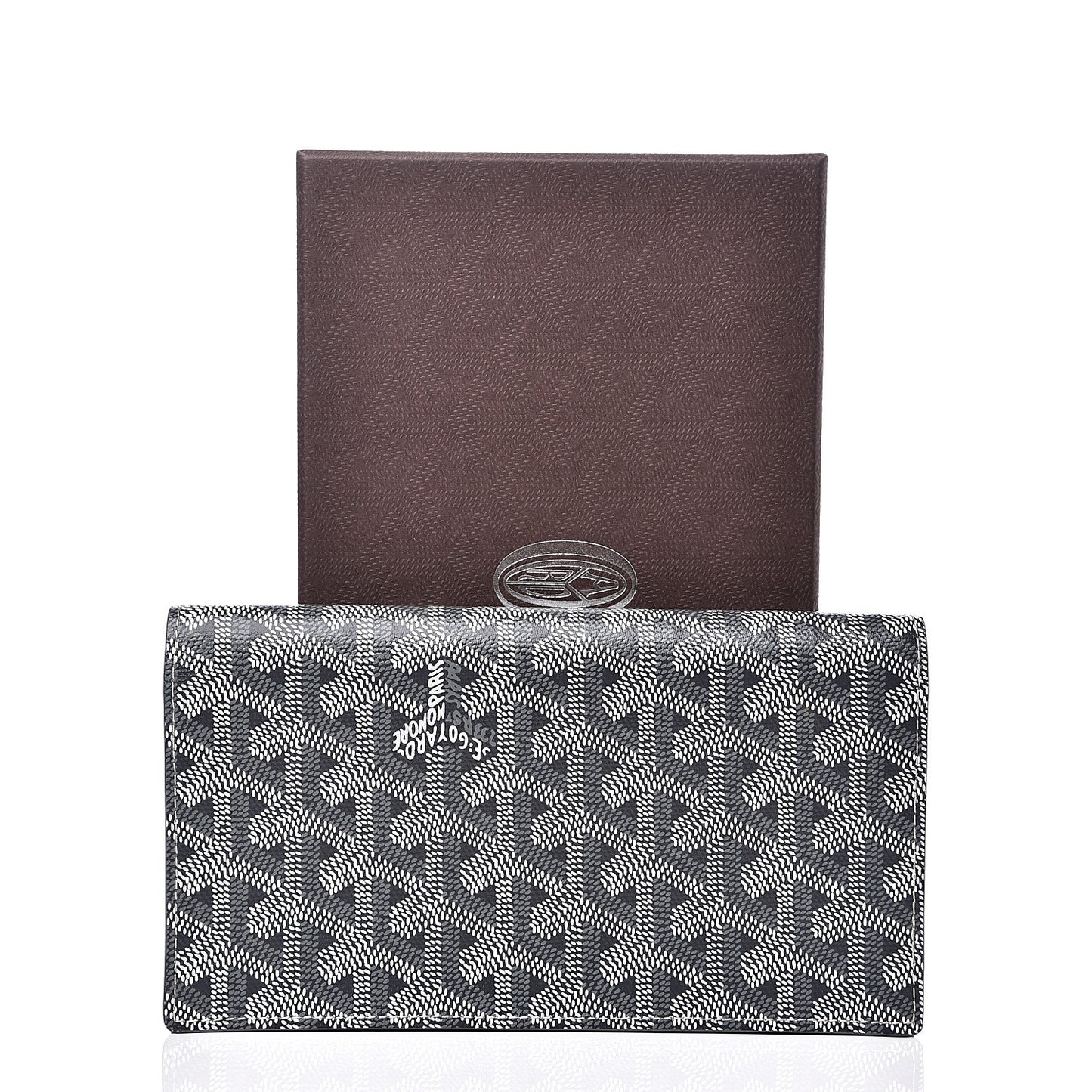 Goyardine Richelieu Wallet Grey