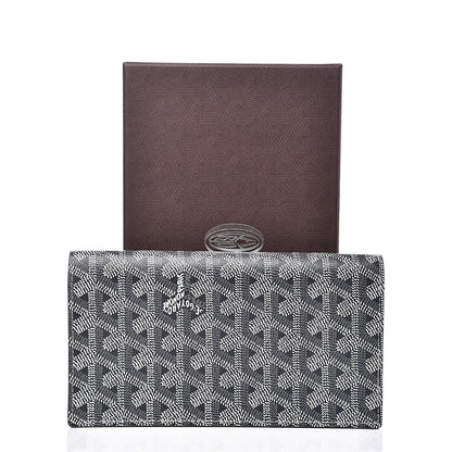Goyard Goyardine Richelieu Wallet Grey 7 of 7