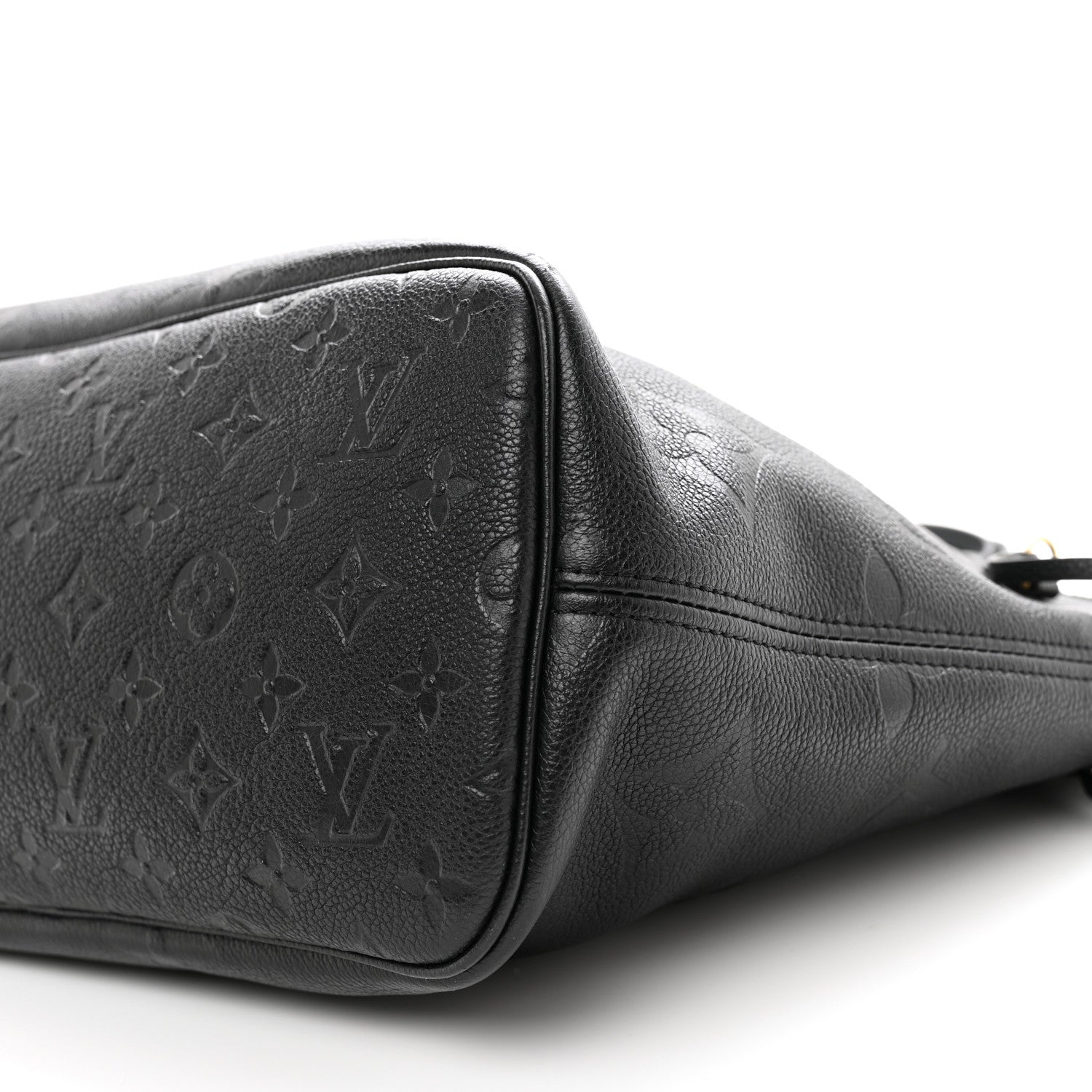 Louis Vuitton Empreinte Monogram Giant Neverfull MM Black 9 of 9