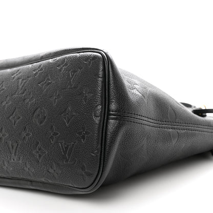 Louis Vuitton Empreinte Monogram Giant Neverfull MM Black 9 of 9