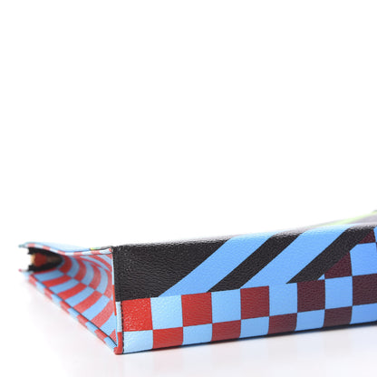 Louis Vuitton Damier Race Toiletry Pouch 26 Blue Vert 5 of 8