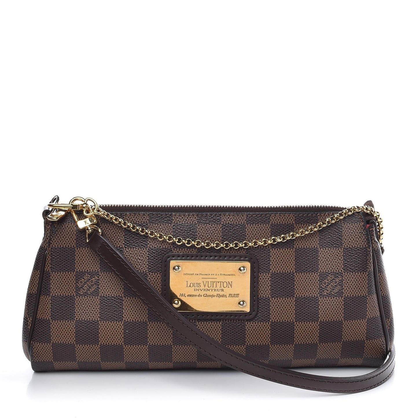 Damier Ebene Eva Clutch