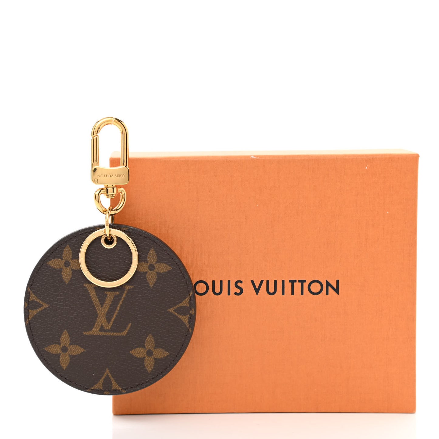Monogram Reverse Key Holder Bag Charm