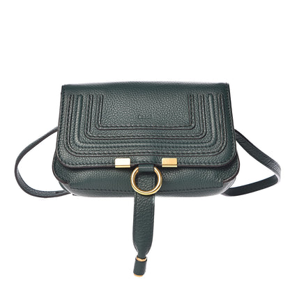Chloe Calfskin Marcie Convertible Belt Bag Rain Forest 1 of 9