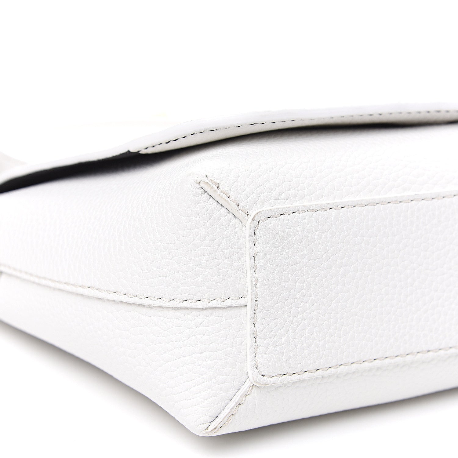 Burberry Soft Calfskin Small Burleigh Crossbody Bag Chalk White 7 of 10