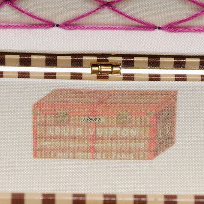Louis Vuitton Birthday Malle Courrier Trunk Paperweight VIP Gift 6 of 7