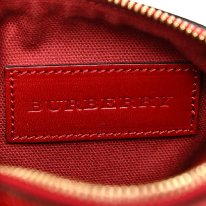 Burberry Haymarket Check Mini Blaze Crossbody Bag Red 6 of 17