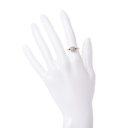 Tiffany 18K Yellow Gold Diamond 7mm Paloma Picasso Sugar Stacks Ring 49 5 2 of 7