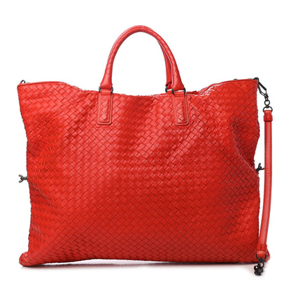 Bottega Veneta Nappa Intrecciato Maxi Convertible Tote Vesuvio 1 of 11