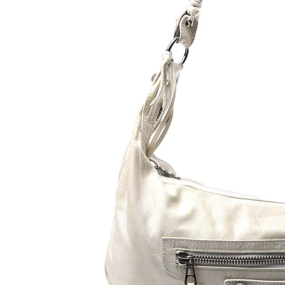 Balenciaga Agneau Giant 21 Silver Hardware Hobo White 16 of 16