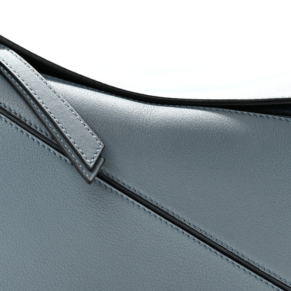 Loewe Calfskin Medium Puzzle Bag Stone Blue 7 of 9