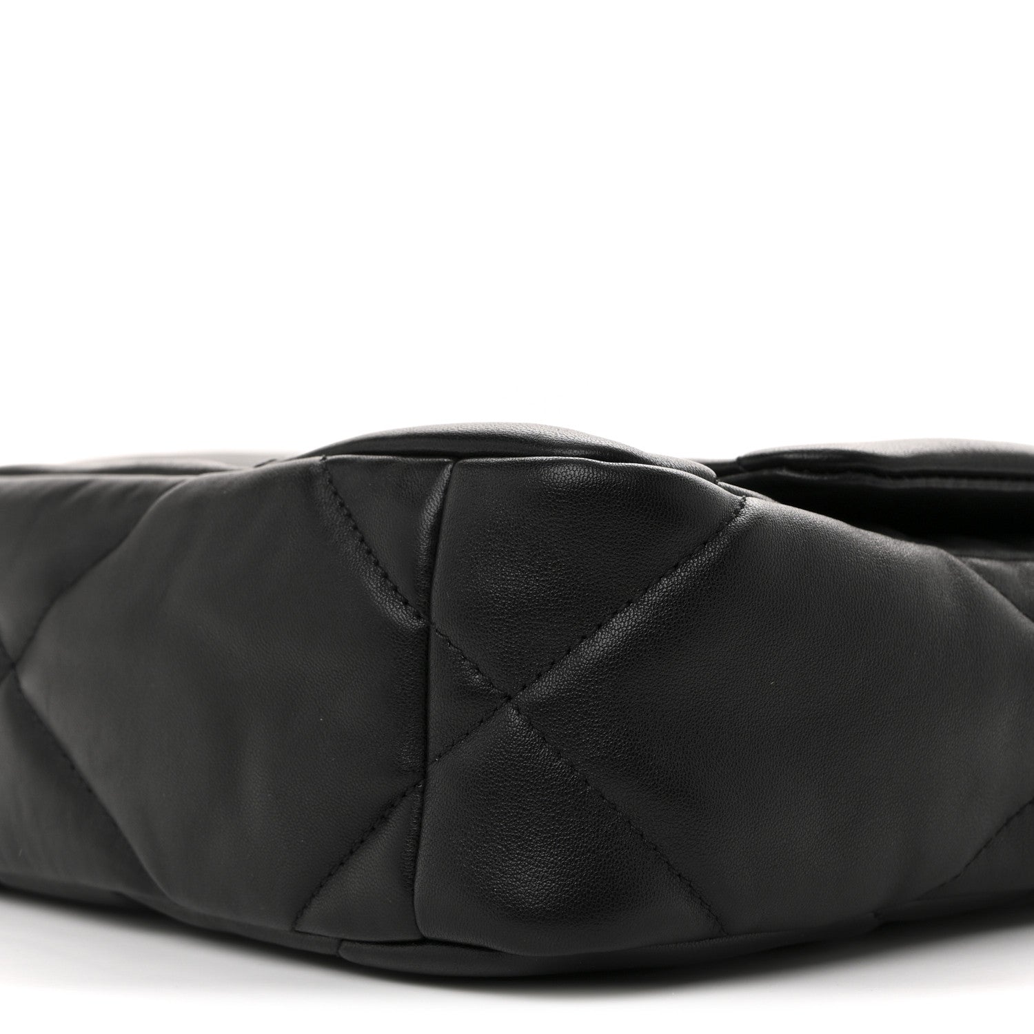 Chanel Lambskin Quilted Medium Chanel 19 Flap Black 10 of 11
