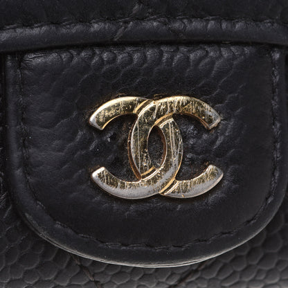 Chanel Caviar Quilted 6 Key Holder Black 13 of 16